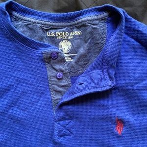US POLO ASSN thermal henley